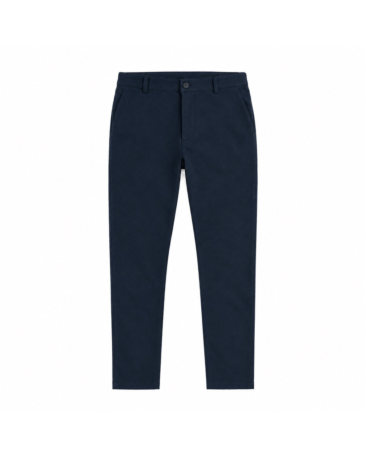 Tapered Slim Fit Suit Pants Navy Blue