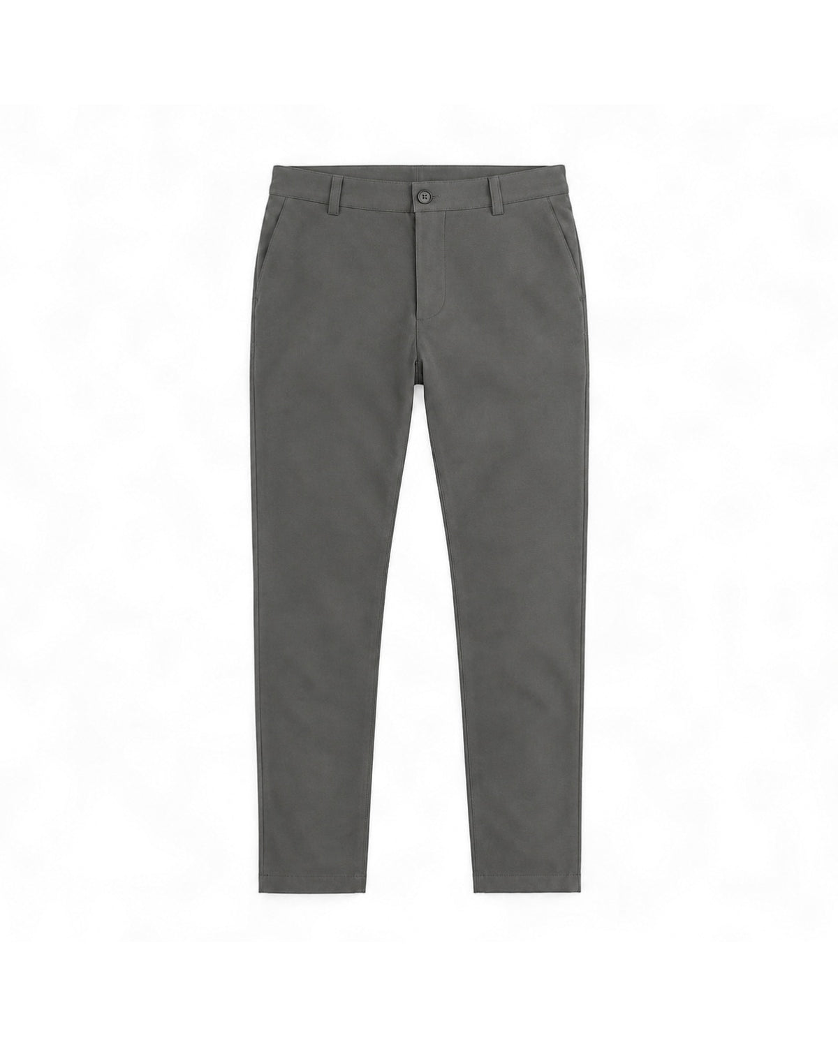 Tapered Slim Fit Suit Pants Grey
