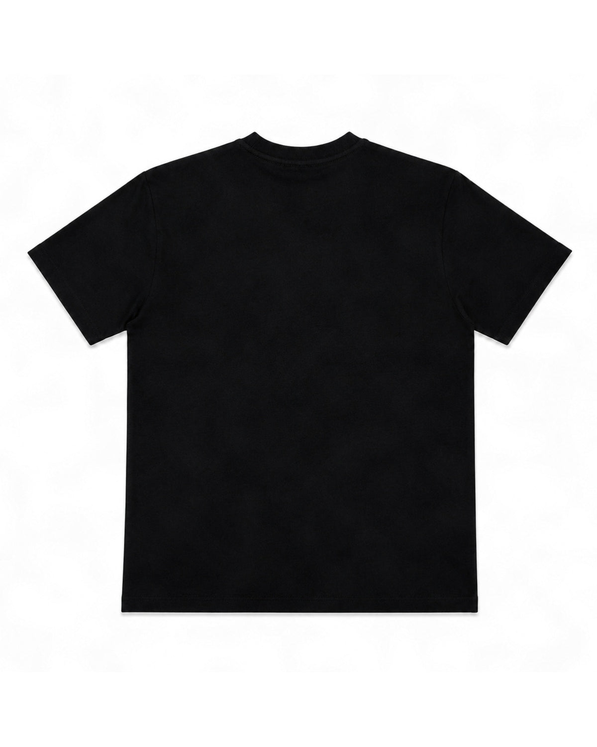Mercerized Cotton T-Shirt Black