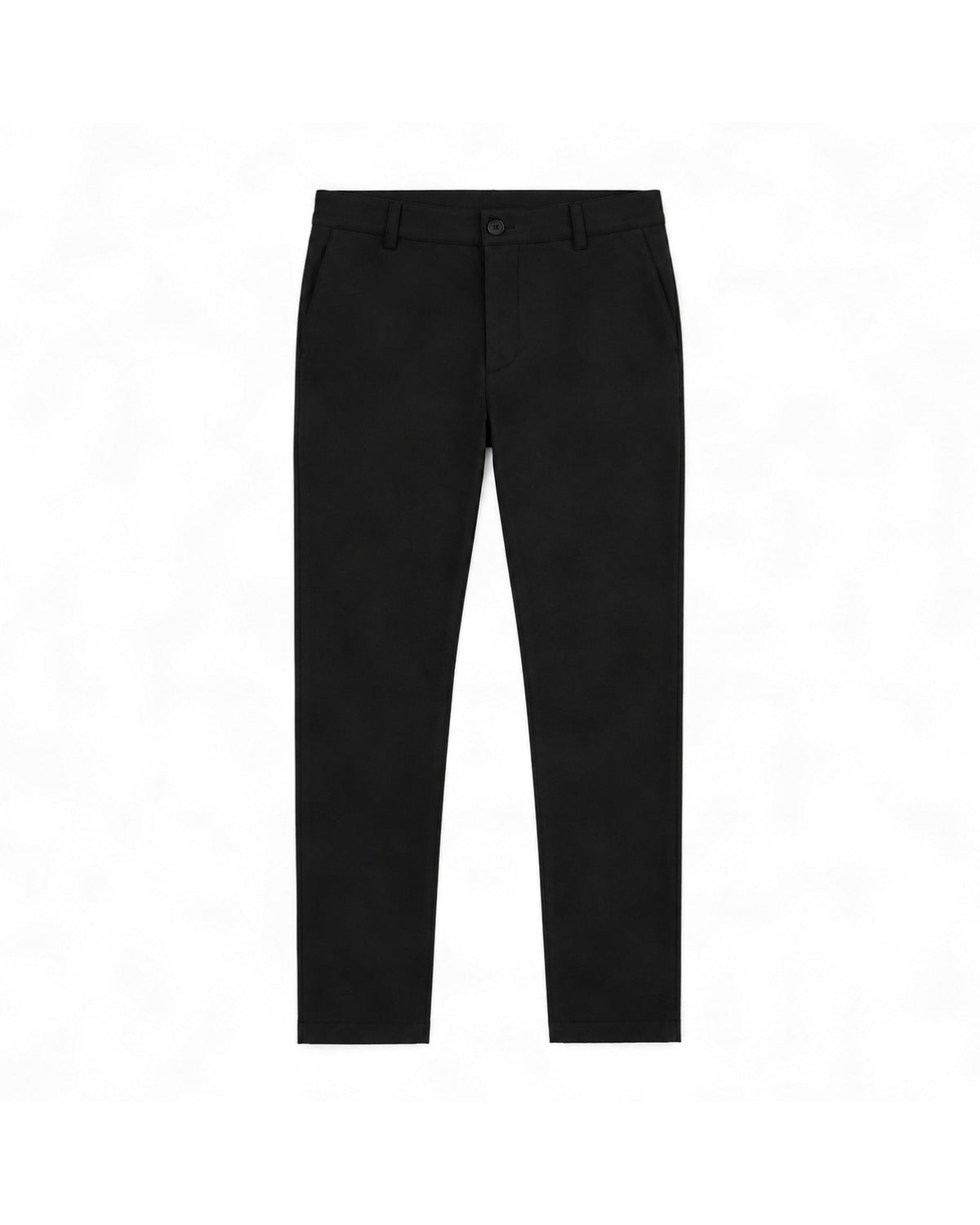Tapered Slim Fit Suit Pants Black