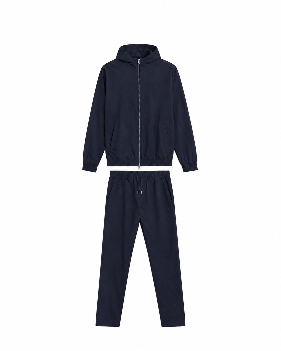 Hooded Tech Suit Navy Blue