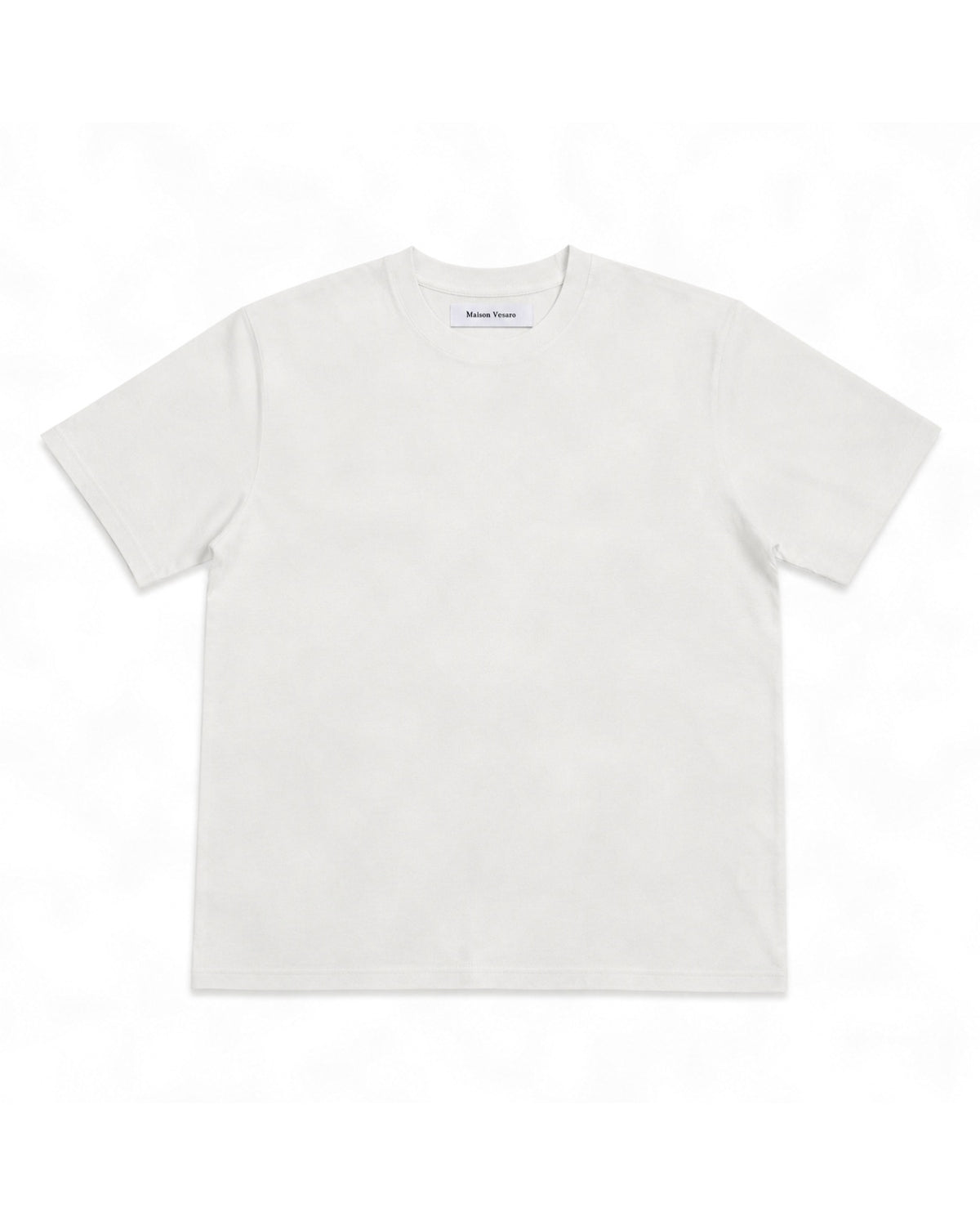 Mercerized Cotton T-Shirt White