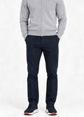 Tapered Slim Fit Suit Pants Navy Blue